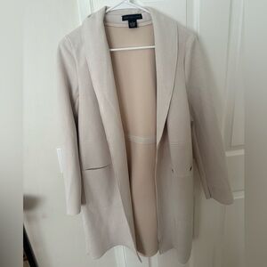 Joan Vass Cream Coat